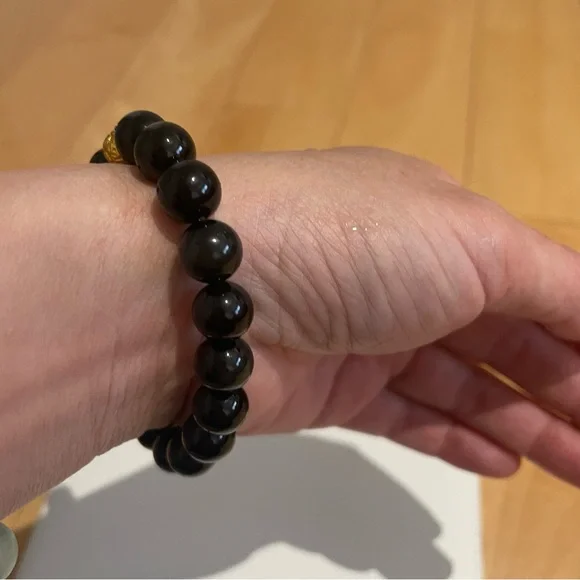 Black onyx dragon bracelet - Picture 3 of 5